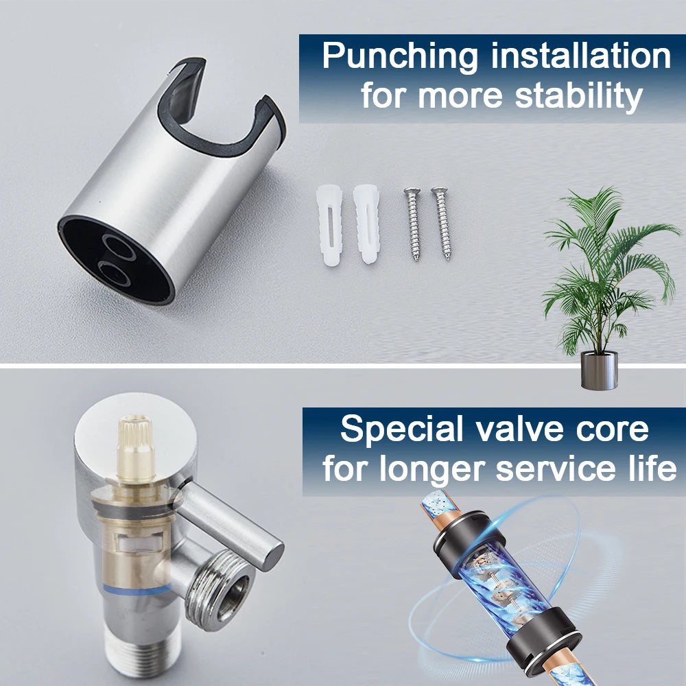 Handheld High Pressure Bidet Sprayer
